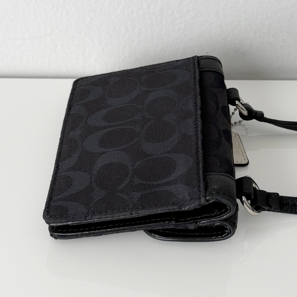 Vintage Coach Signature Turn-lock Wallet Crossbody - Picture 2 of 14